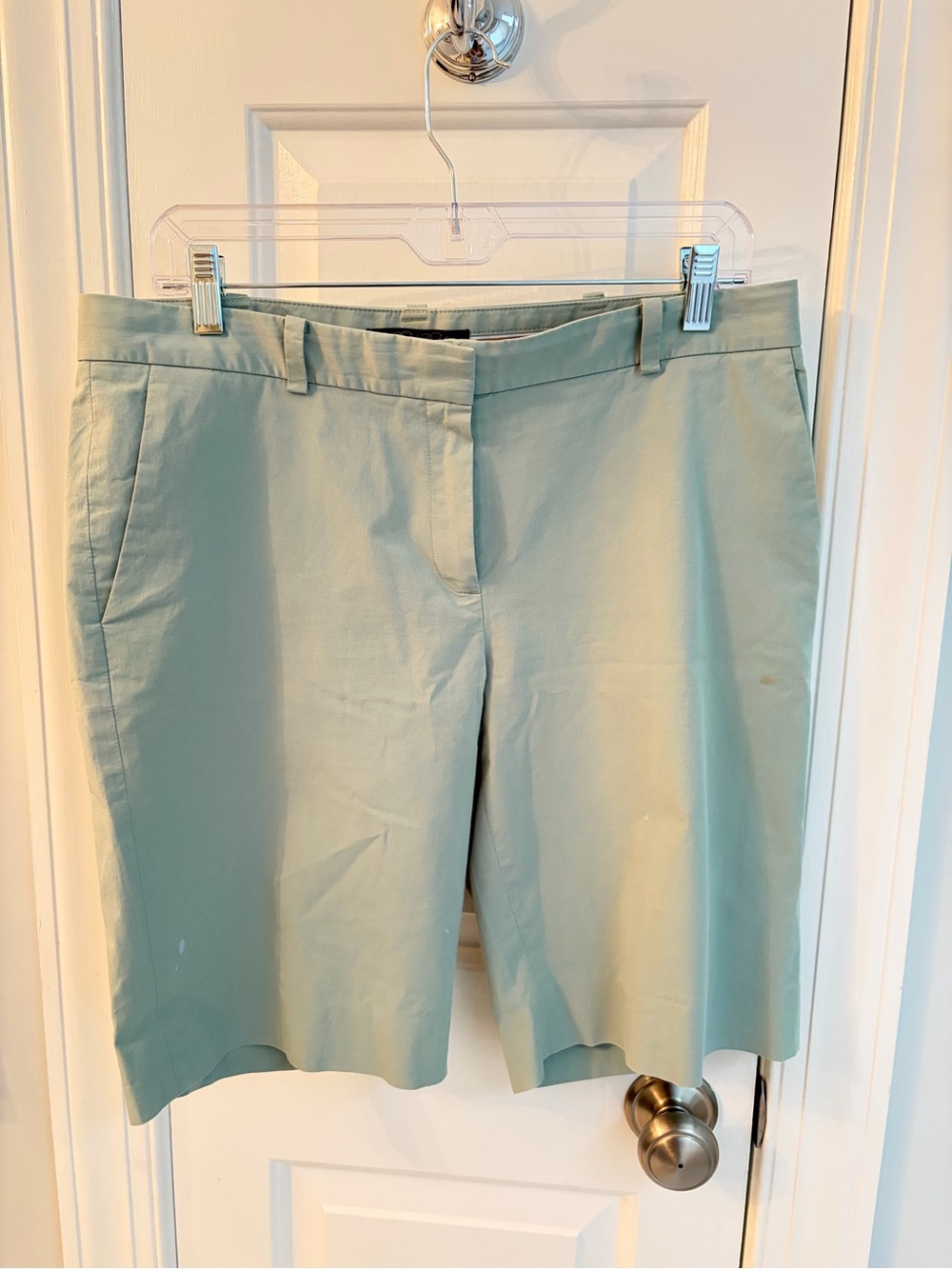 Brooks Brothers Mint Green Bermuda Shorts